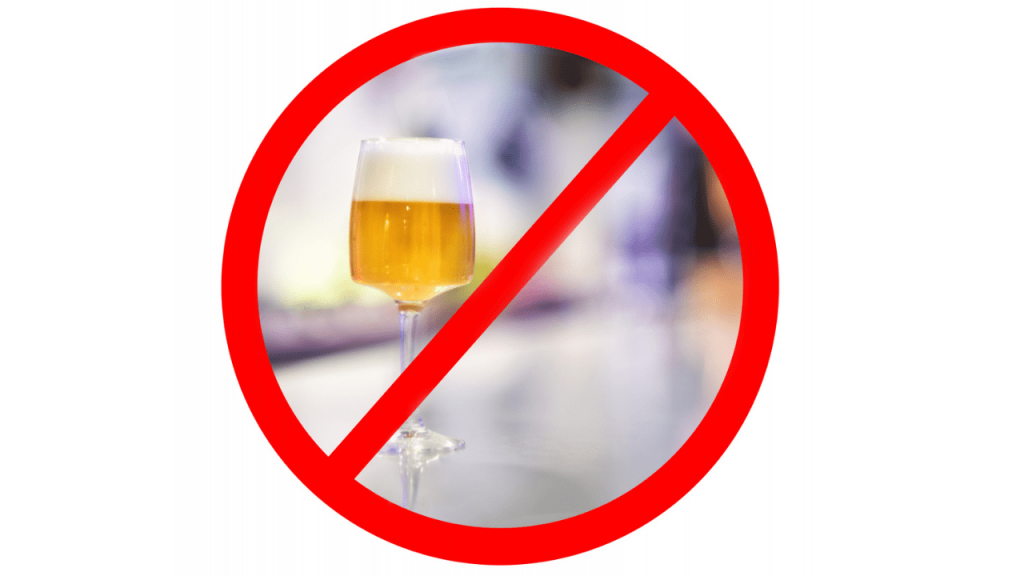 Alkoholförsäljning förbjuden efter klockan 22