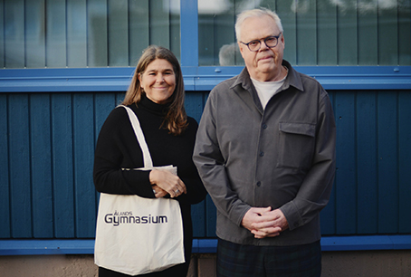 Småföretagarnas Riksförbund besökte Ålands Yrkesgymnasium